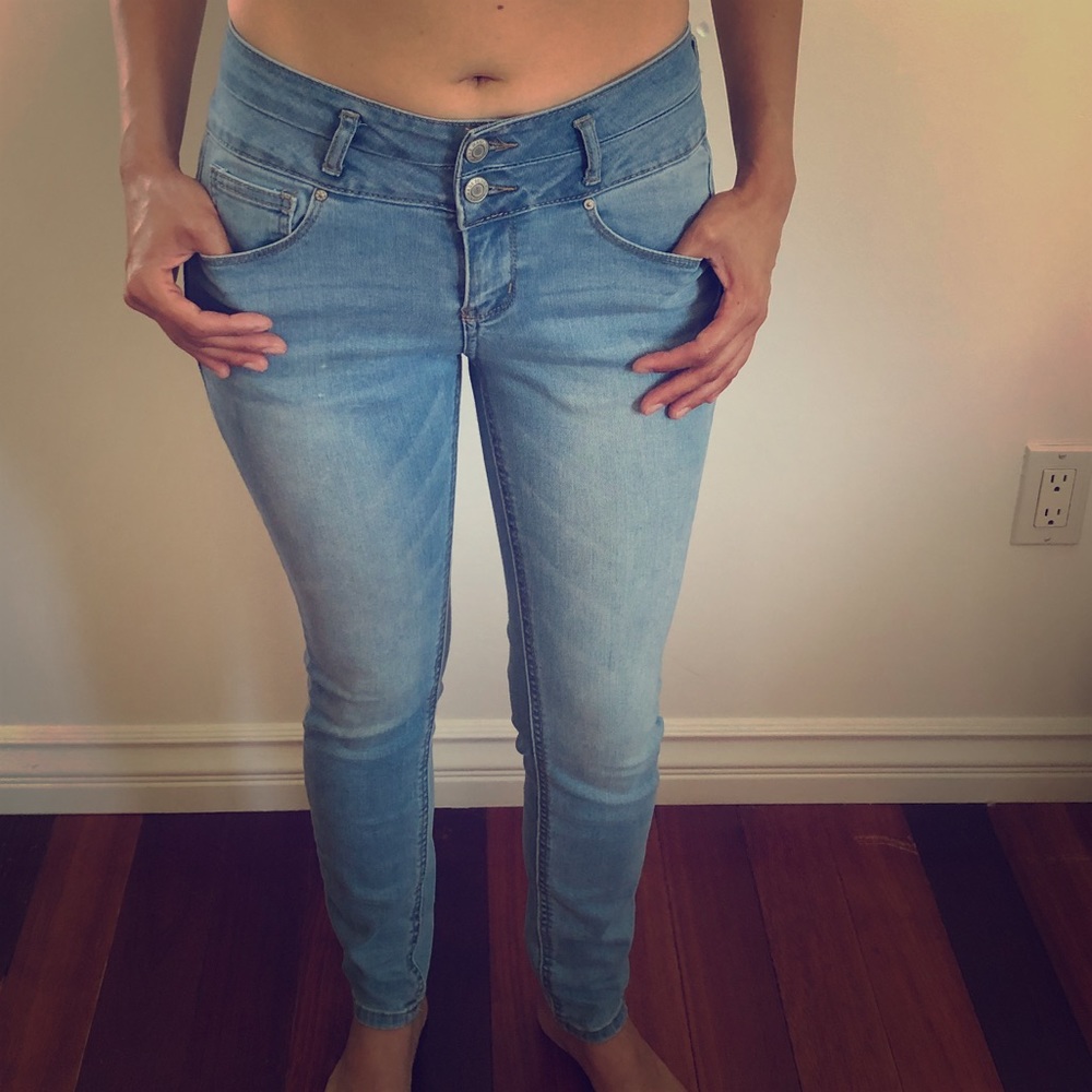 Wax Jean Women's 'Butt I Love You' Push-Up Bottoms